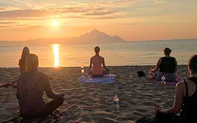 Yoga auf Korfu