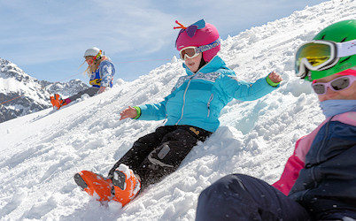 Skiurlaub für Familien mit Kinderbetreuung